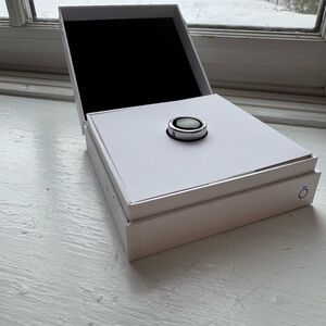 Oura Ring Gen3 Horizon in Silver Size 7